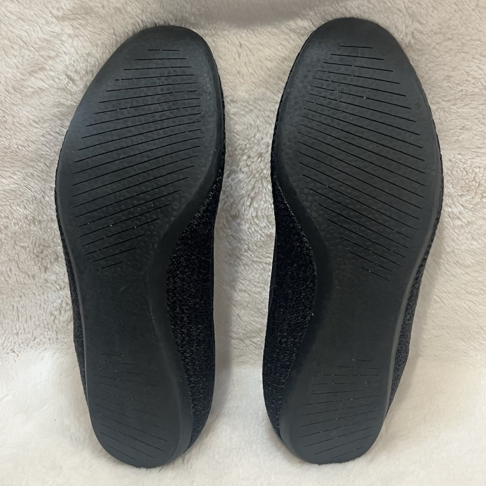 Allbirds‎ Tree Breezers Slip On Ballet Black Casual Comfort Flats Sz 5.5 - Picture 5 of 7